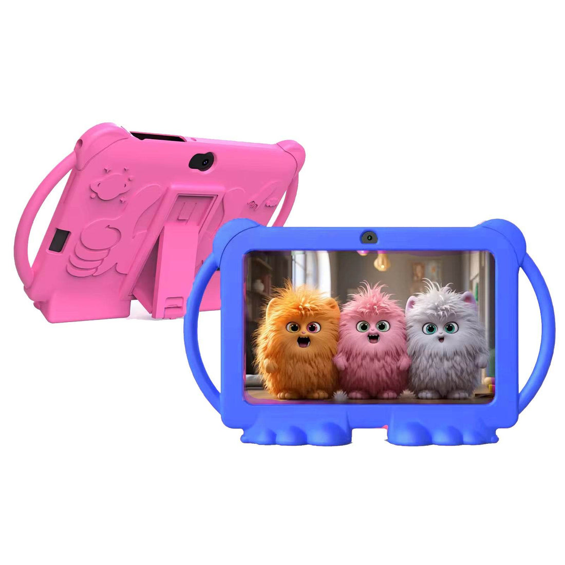 Tableta pentru copii Android WiFi de 7 inch, 4GB RAM, 32GB ROM, cu Husa de Protectie anti shock - Specializat.ro