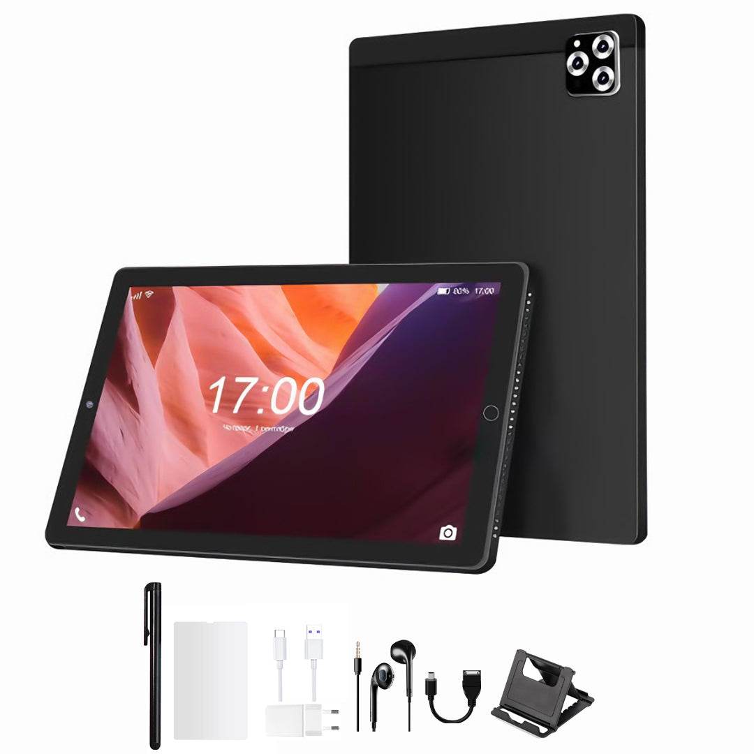 Tableta 10 inch, Android 12, 4GB RAM+64GB ROM, procesor 8-core, Dual SIM, slot SD CARD, WiFi, Bluetooth, Camera dubla, Baterie de 6000mAh - Specializat.ro
