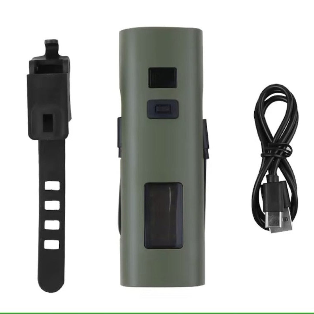 Lanterna Far LED Reincarcabil USB pentru Bicicleta – 6 Moduri, Power Bank 4000mAh