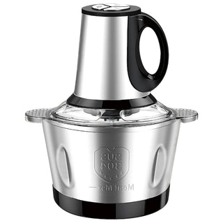 Blender Tocător Electric Profesional 1000W Bol Inox 5L Carne și Legume