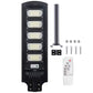 Lampă Solară Stradală LED 250W – 25.000 lm, Senzor Mișcare, IP65, Telecomandă