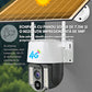 Cameră Supraveghere 4G Solară 5MP PTZ – Panou Solar 7.5W, Vedere Nocturnă Color, IP66