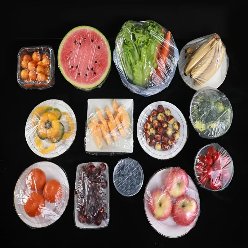 Huse elastice reutilizabile pentru depozitarea alimentelor, ecologice, portabile
