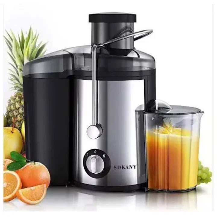 Storcator electric de fructe/legume, recipient suc 600 ml, recipient pulpa 1500 ml, 2 trepte viteza+functie PULSE
