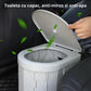 Toaleta Portabila Pliabila, Pentru Camping, Rulota, Cabana, Material ABS+PU, Compact si Usor, Gri