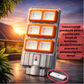 Lampă Solară Stradală Tehnologie COB LED 3000W – Senzor, Telecomandă, IP66
