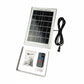 XG-T50 Proiector solar LED dublu impermeabil 200W cu senzor de miscare si telecomanda, IP67