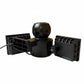 XG-T50 Proiector solar LED dublu impermeabil 200W cu senzor de miscare si telecomanda, IP67