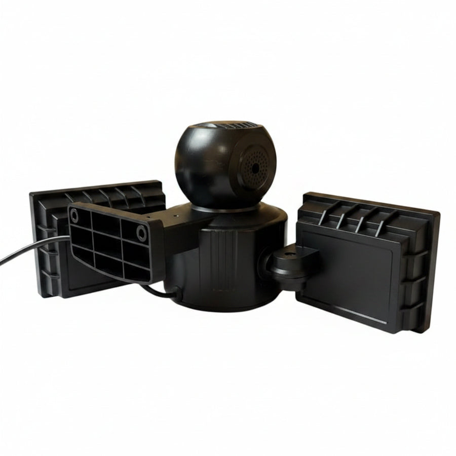 XG-T50 Proiector solar LED dublu impermeabil 200W cu senzor de miscare si telecomanda, IP67